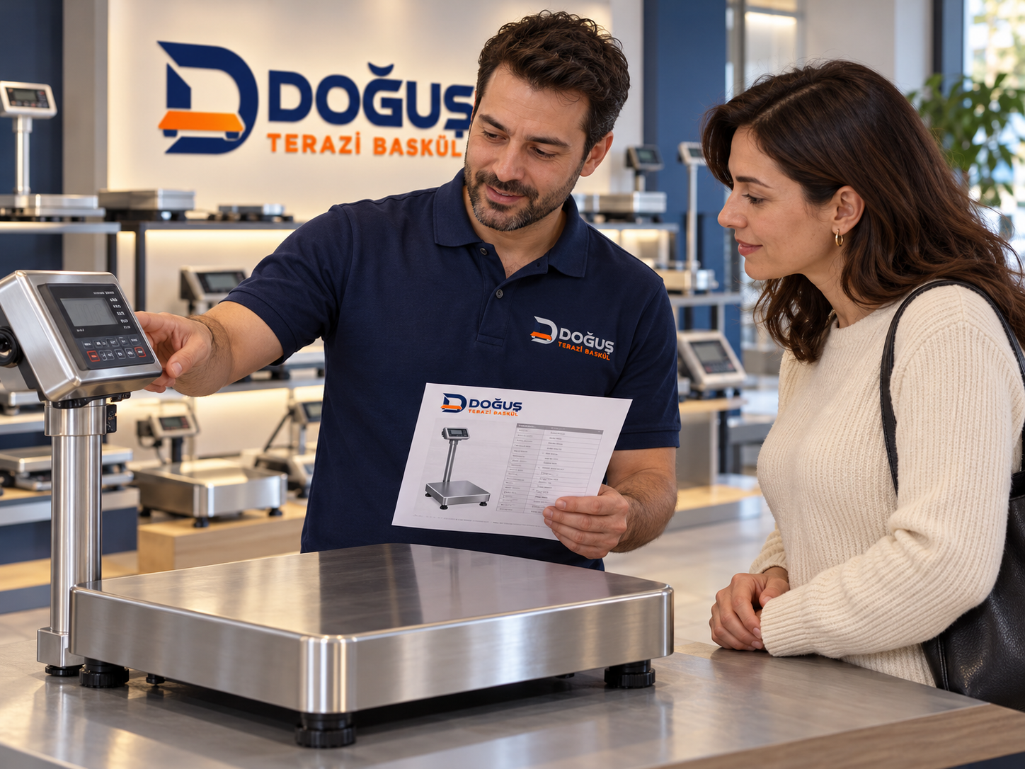 Showroomda Doğuş Terazi Danışmanlığı